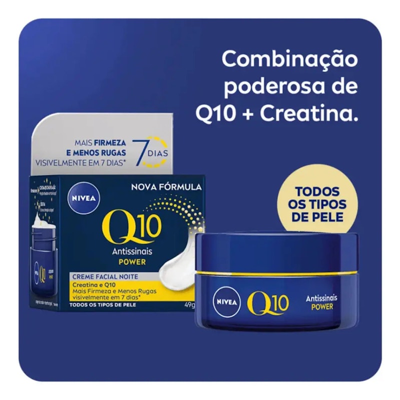 Creme Facial Antissinais Q10 Energy Noite 5