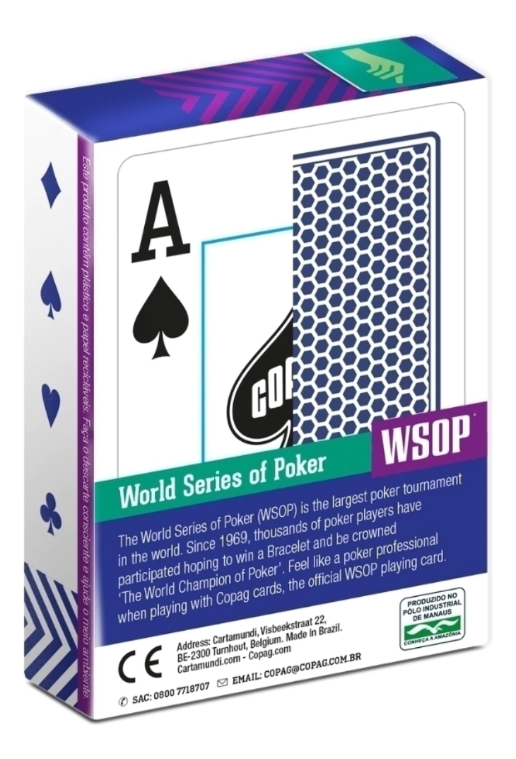 Baralho Wsop Copag 2
