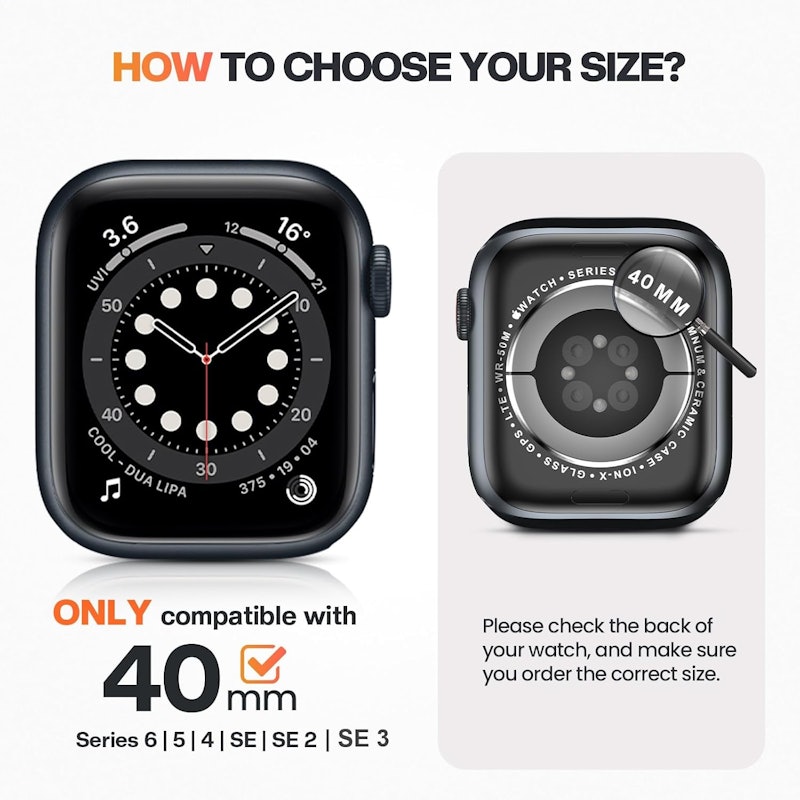 Capa à Prova D'Água Compatível com Apple Watch 2