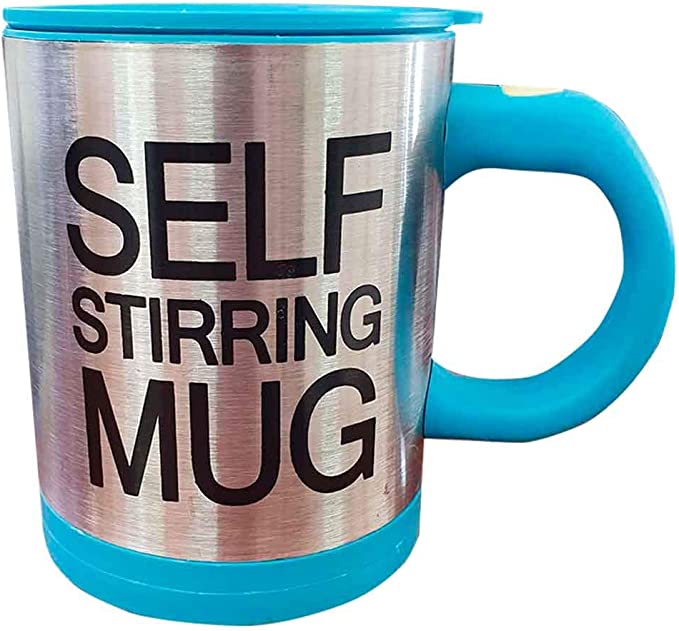 Caneca Elétrica Shake Inox 350ml Mixer Misturador 2