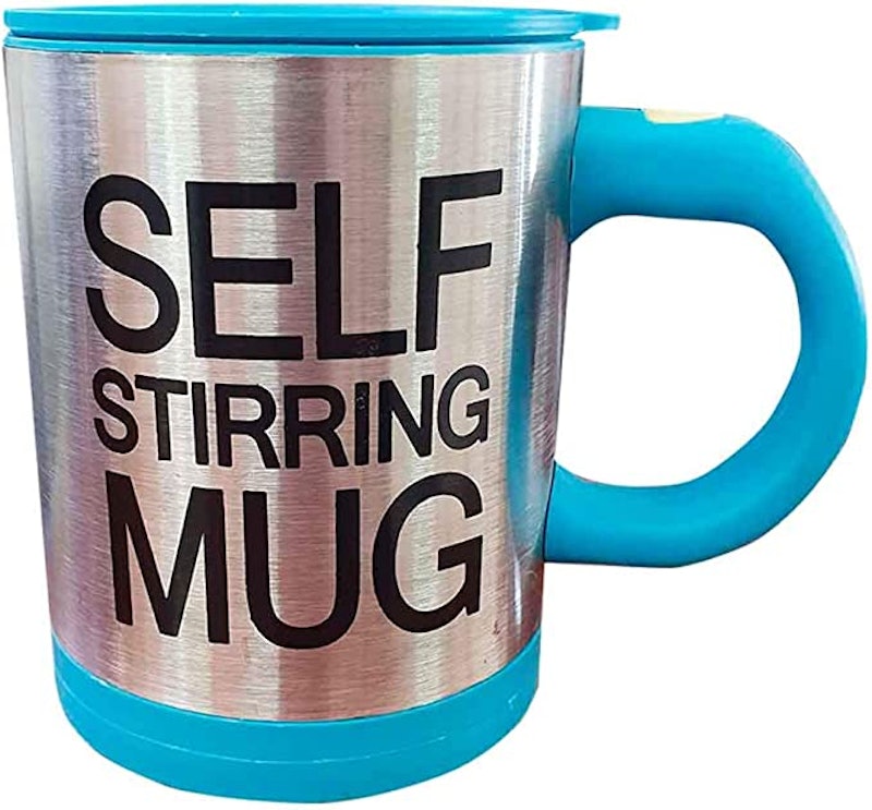 Caneca Elétrica Shake Inox 350ml Mixer Misturador 2