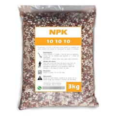Fertilizante Adubo NPK 10-10-10 para Plantas