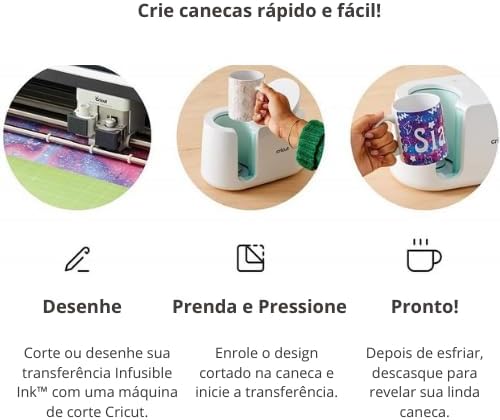 Prensa Térmica de Canecas Cricut Mug Press 4
