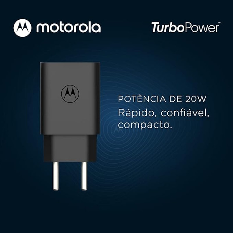Carregador de Tomada Motorola Turbo Power 20 W 3