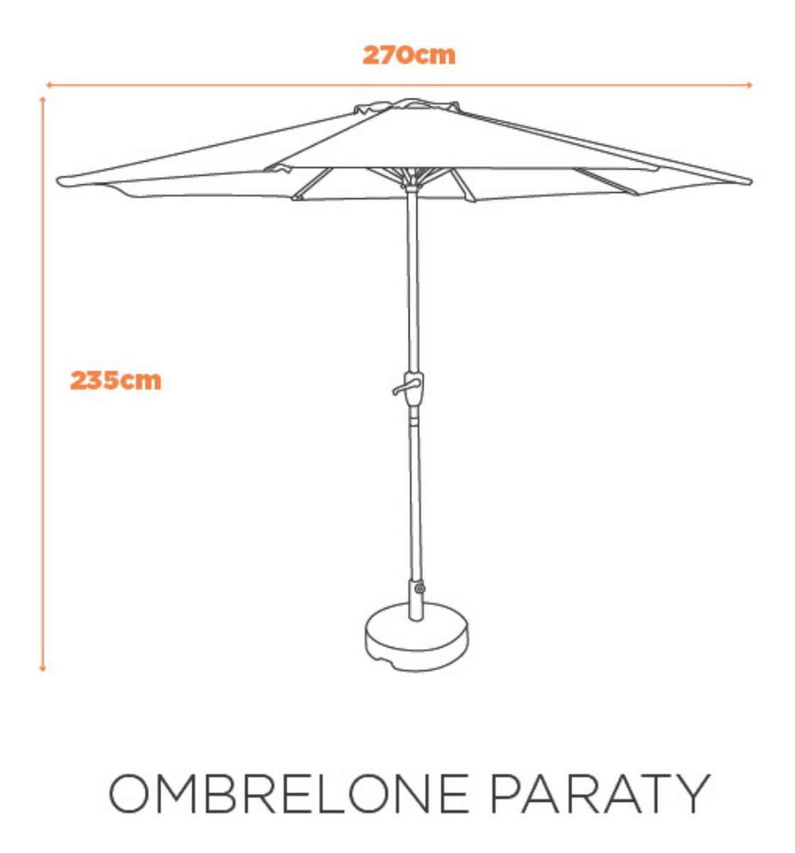 Ombrelone Paraty 4