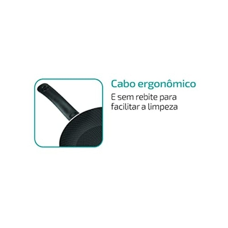 Tapioqueira e Panquequeira Antiaderente Rochedo Smart Revestida 2
