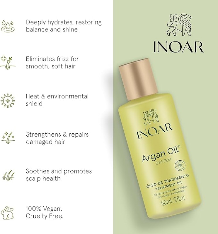 Óleo de Hidratação e Nutrição Argan Inoar 2