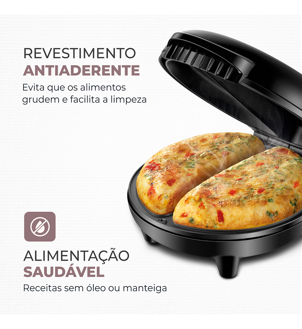 Omeleteira Elétrica Easy Omelet  2