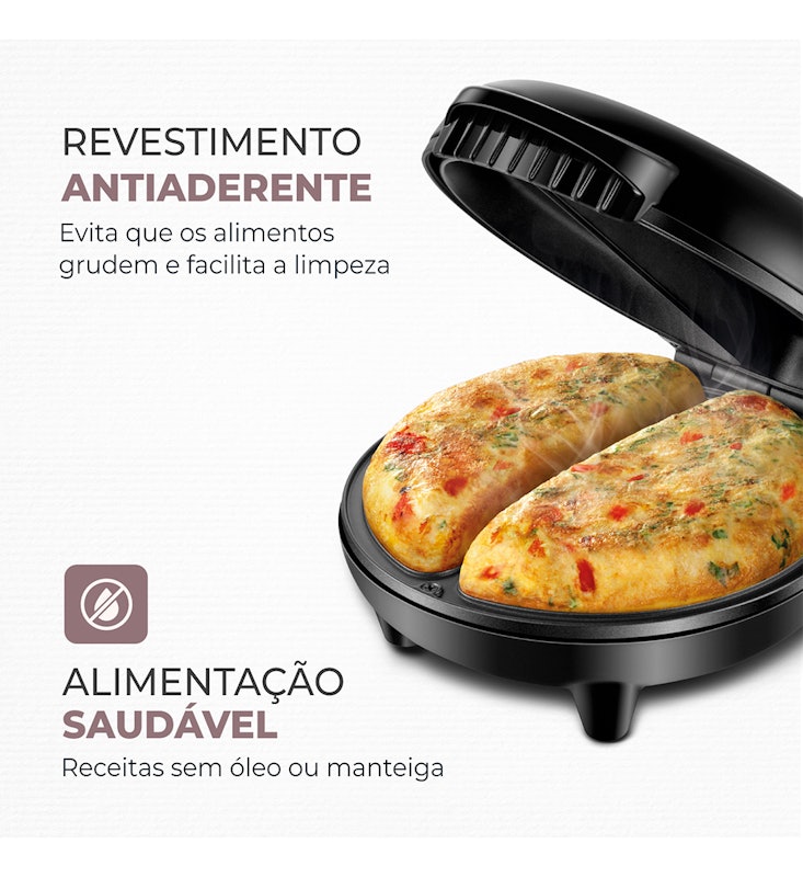 Omeleteira Elétrica Easy Omelet 2