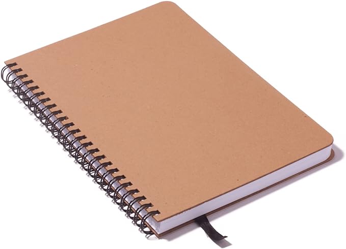 Caderno Wire-o Kraft 14x21 - Kraft Pontado 2