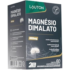 Magnésio Dimalato Max 60 Cápsulas