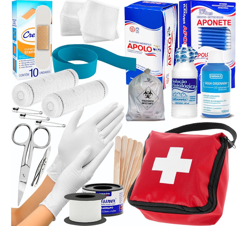 Kit Primeiros Socorros Ambiente de Trabalho 1