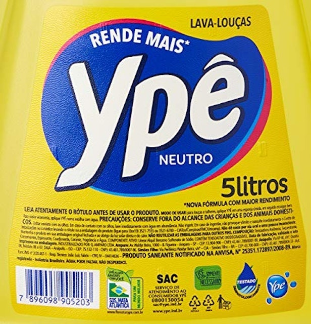 Detergente Ypê Neutro 3