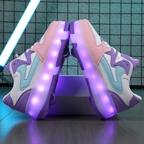 Tênis de Patins Recarregável com LED 3
