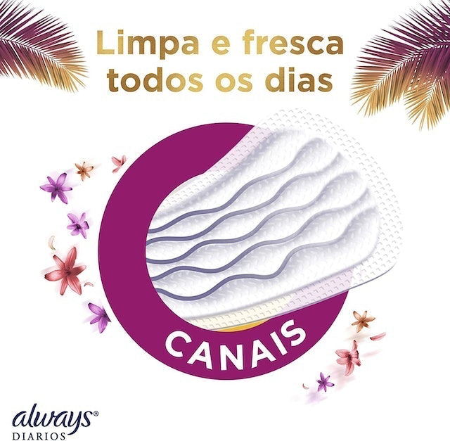 Protetor Diário Always Sensitive Edição de Verão 2