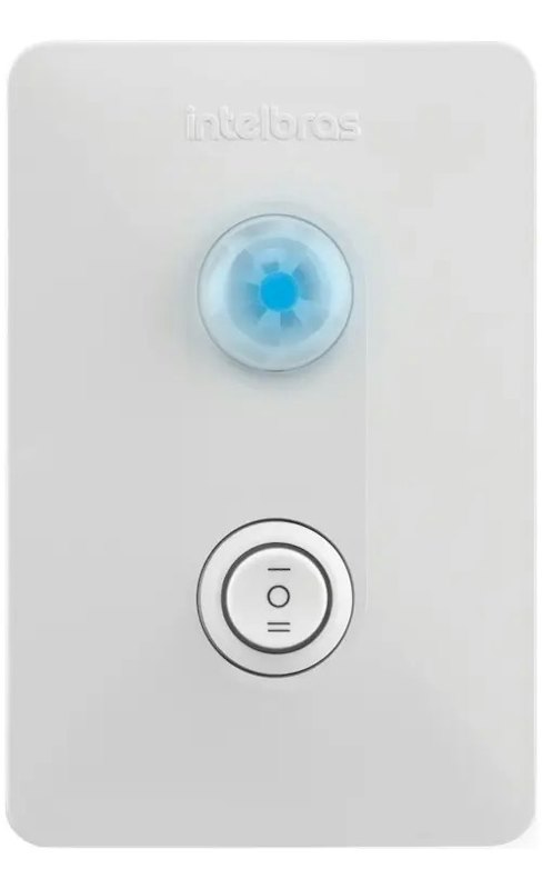 Interruptor Sensor de Presença de Embutir Branco ESPi 180 E+ 1