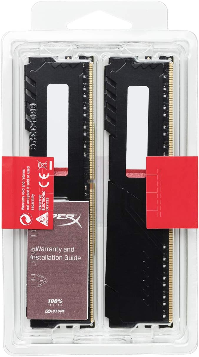 Kit de Memórias HyperX Fury (2 de 8 GB) DIMM DDR4 3200 MHz 1,2 V para Desktop 5