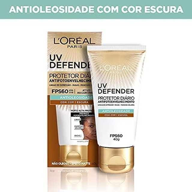 UV Defender Antioleosidade Cor Escura 4