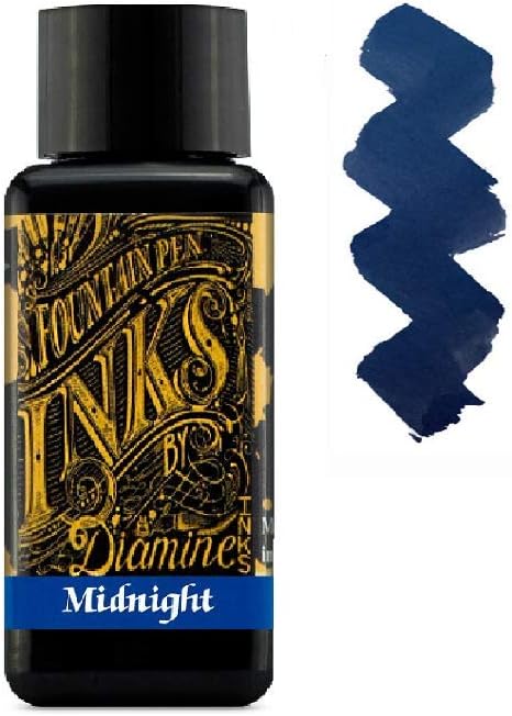 Kit com 3 Frascos Writers Blood & Midnight Blue & Green Black 3