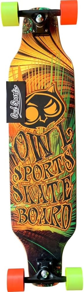 Skate Longboard Completo Owl Sports Tribe Speed 1