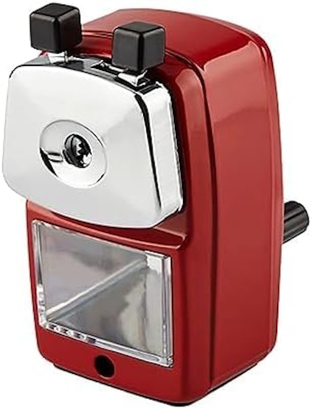 Apontador Manual de Mesa para Lápis com Manivela 4