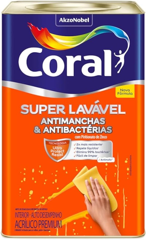 Super Lavável Branco 18 L 1
