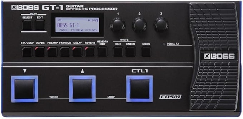 Pedaleira Multiefeitos para Guitarra Boss 1