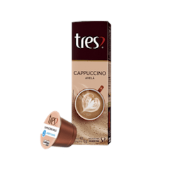 Cápsula de Cappuccino Avelã TRES 3 Corações