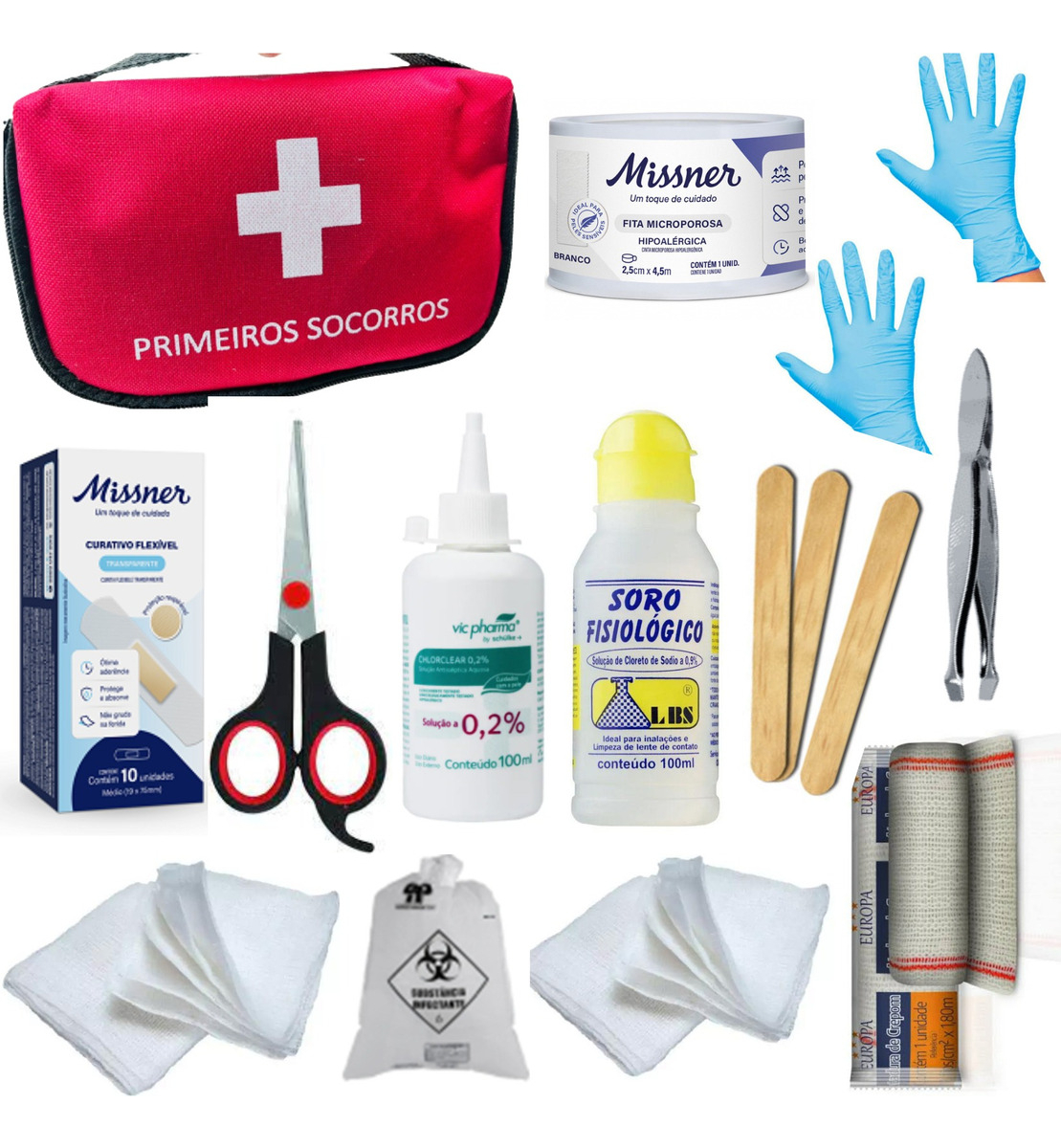 Top 10 Melhores Kits Primeiros Socorros em 2026 (Uso Doméstico, para Viagens e mais) 3