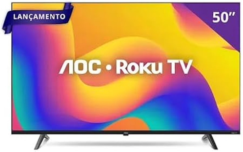 Smart TV AOC Roku TV 50" 4K Série 7045 1