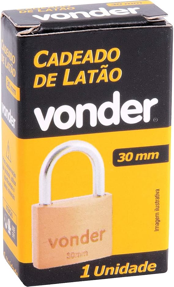 Cadeado de Latão 30 mm 5