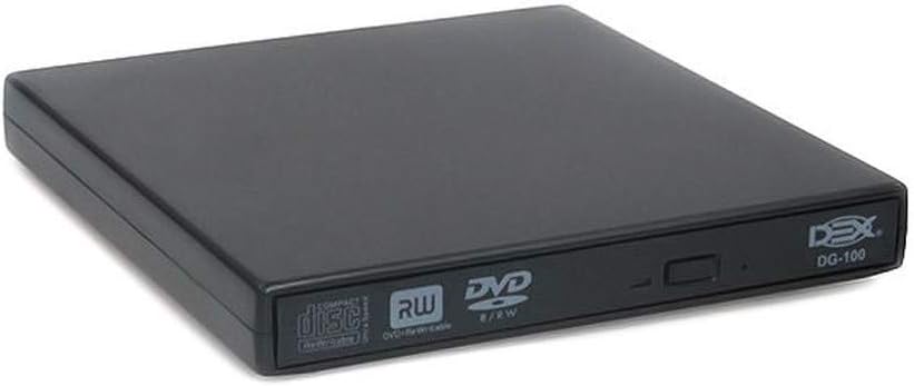 Gravador e Leitor de CD e DVD Slim Portátil Dex 1
