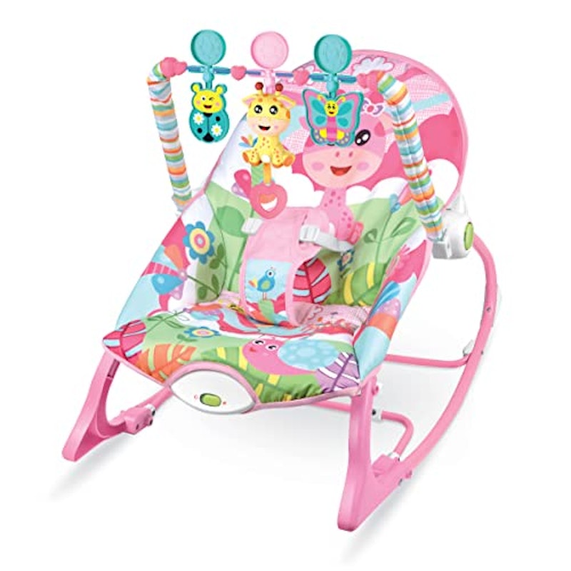 Cadeira De Bebê Para Descanso Vibratória e Musical Baby Style