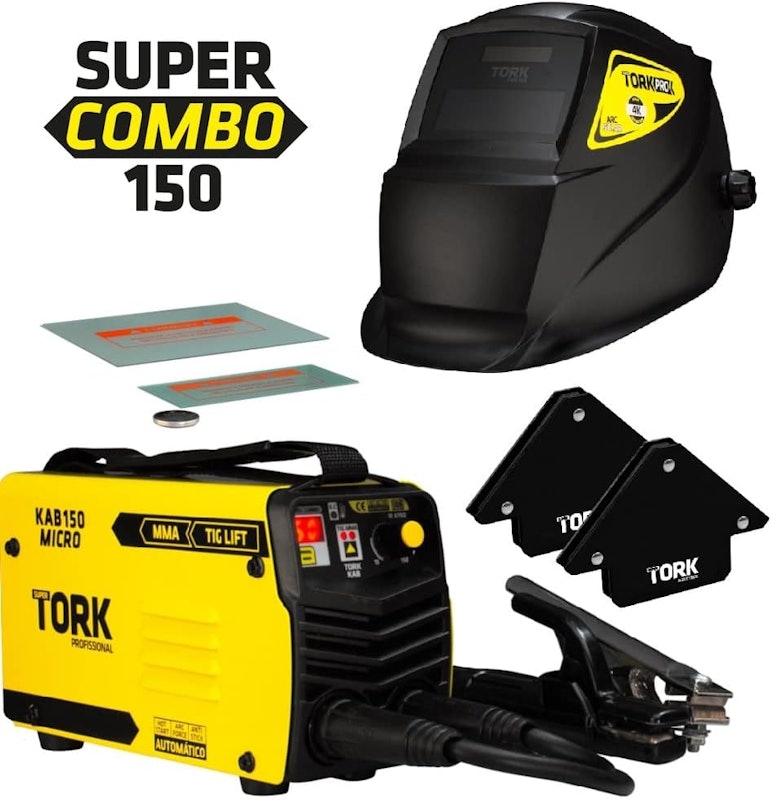 Máquina de Solda Inversora Kab150A Micro Mma Tig Bivolt Super Tork 2