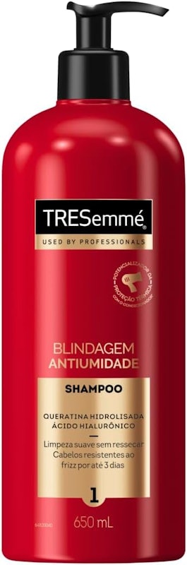 Shampoo TRESemmé Blindagem Antiumidade 1
