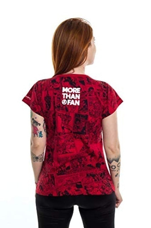 Camiseta Baby Look Marvel Logo 3