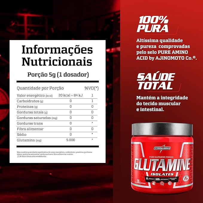 Glutamina em Pó Integralmédica 3