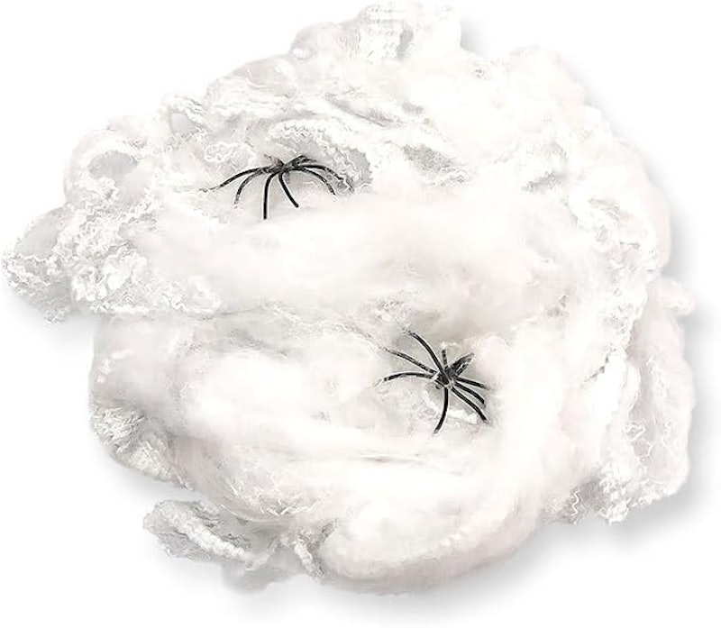 Teia de Aranha Branca para Decoração de Festas 1