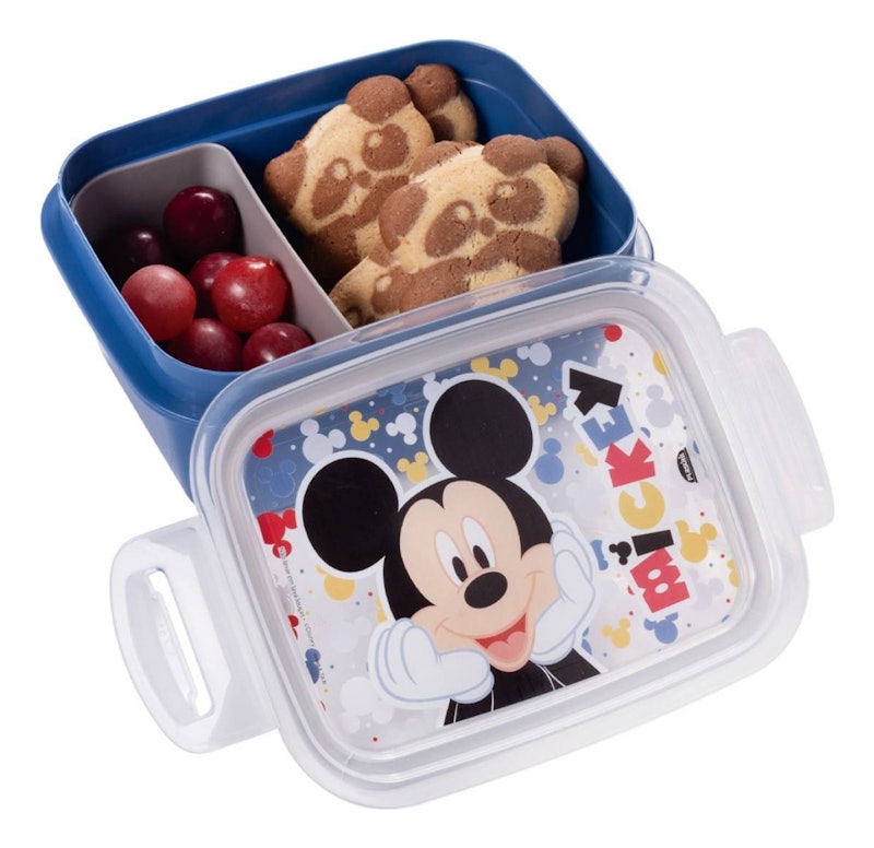 Marmita com Compartimento e Trava Mickey 630 ml 1