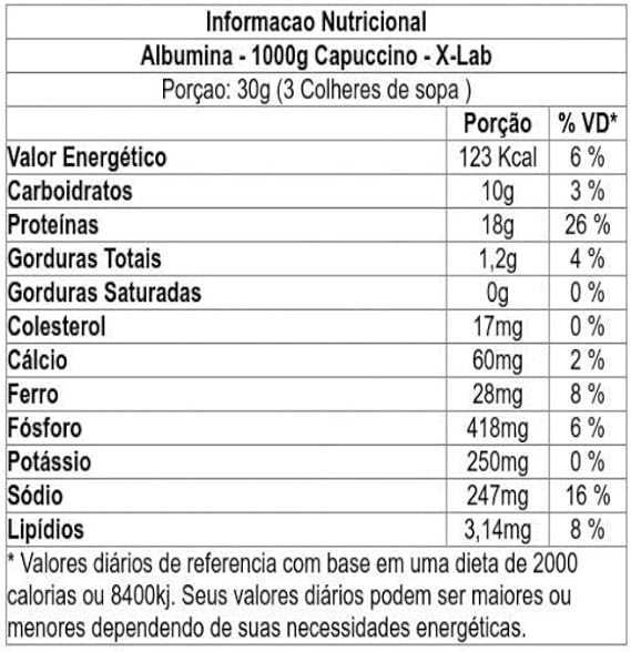 Albumina 1 kg Capuccino  2