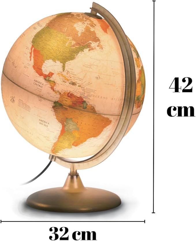 Globo Terrestre Discovery Creation 30 cm Iluminado 2
