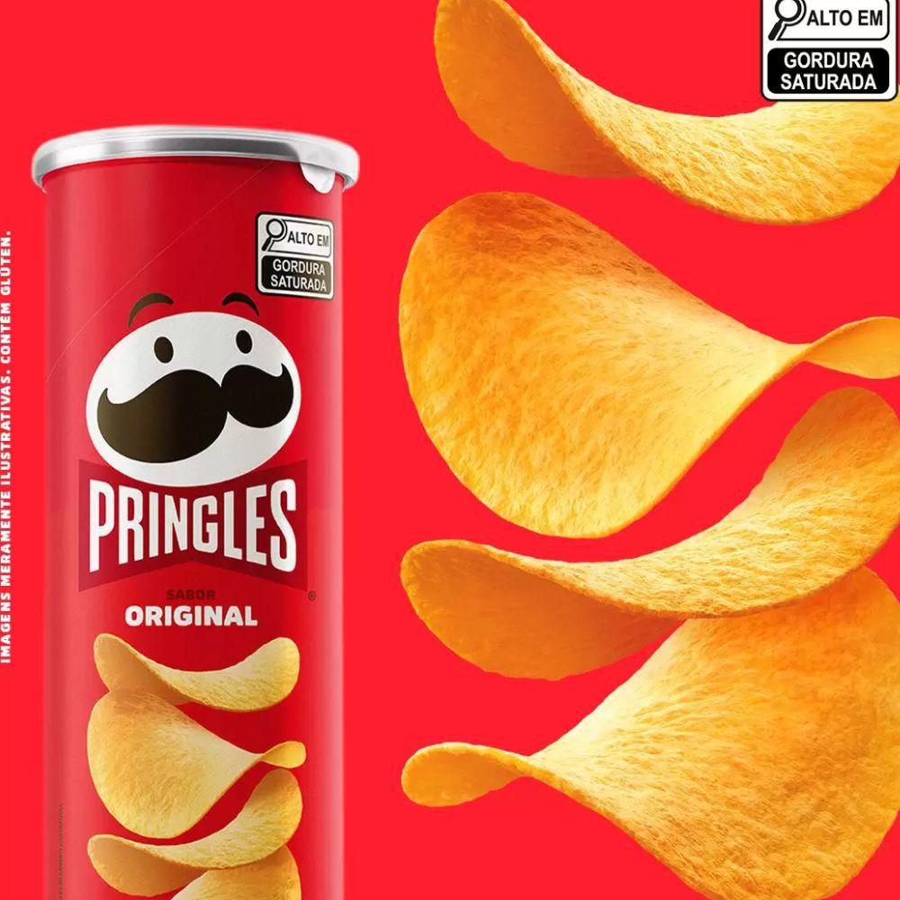 Salgadinho Batata Frita Pringles Original 4