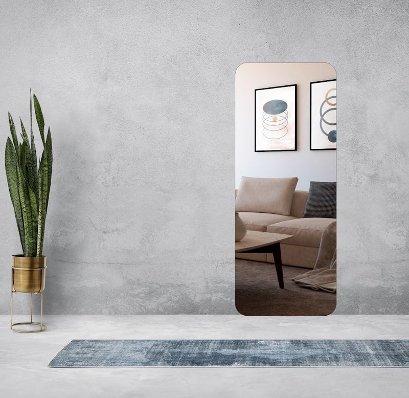Espelho Grande Corpo Inteiro 150 x 60 cm Retangular Luxo Decoração Quarto Sala 3