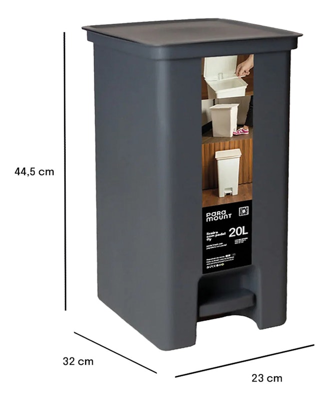 Lixeira c/ Pedal 20 L Paramount 2