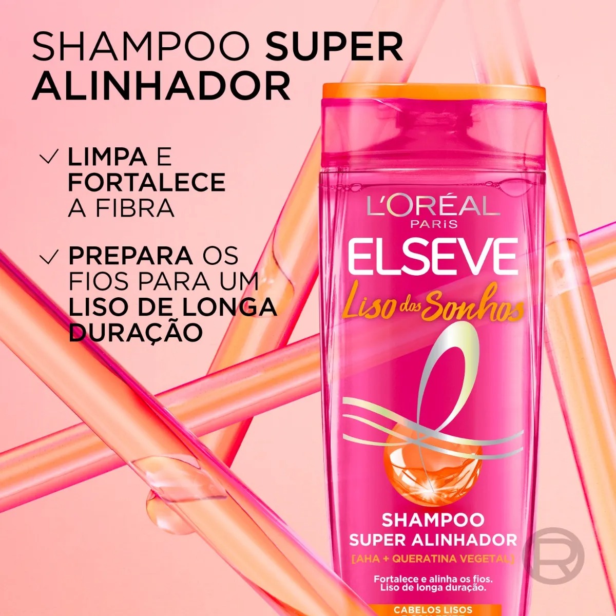 Elseve Liso dos Sonhos Shampoo Super Alinhador 3