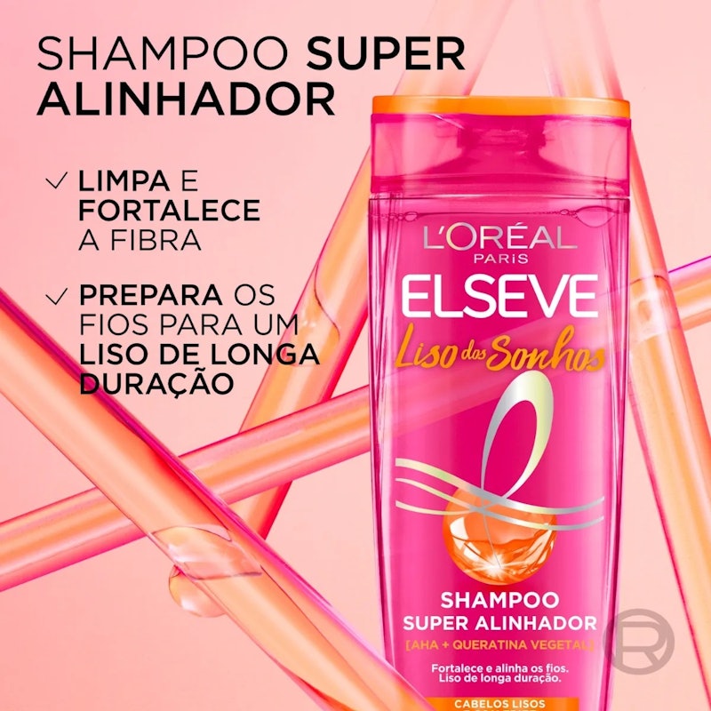 Elseve Liso dos Sonhos Shampoo Super Alinhador 3