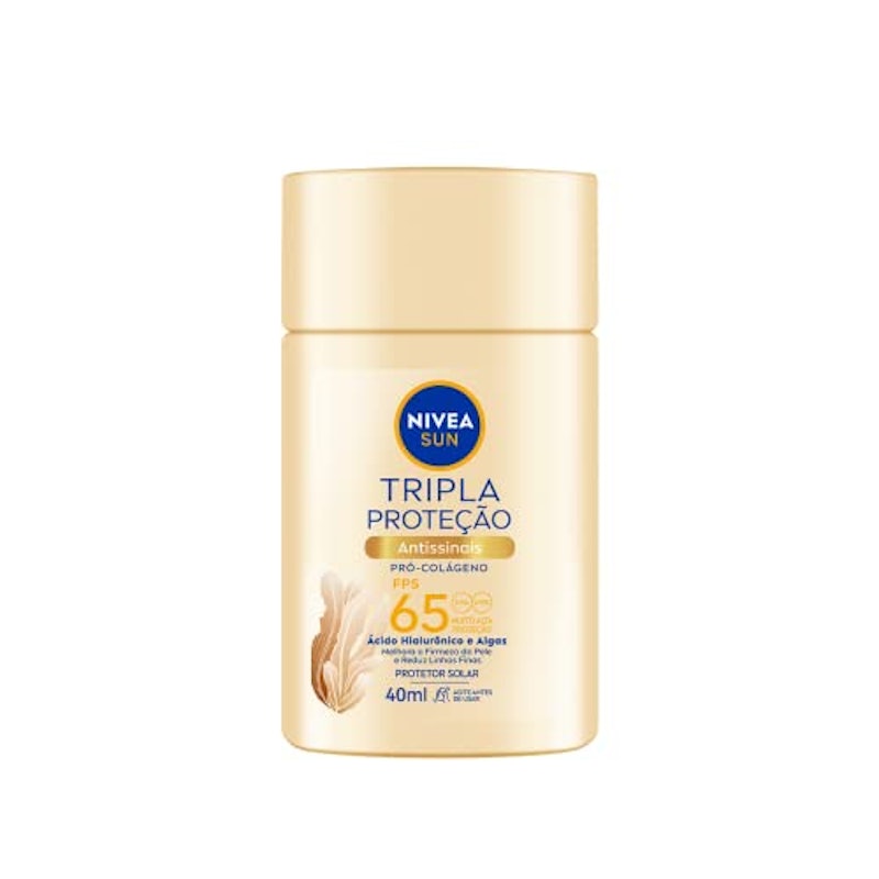 Protetor Facial Nivea Sun Tripla Proteção Antissinais Fluido 1