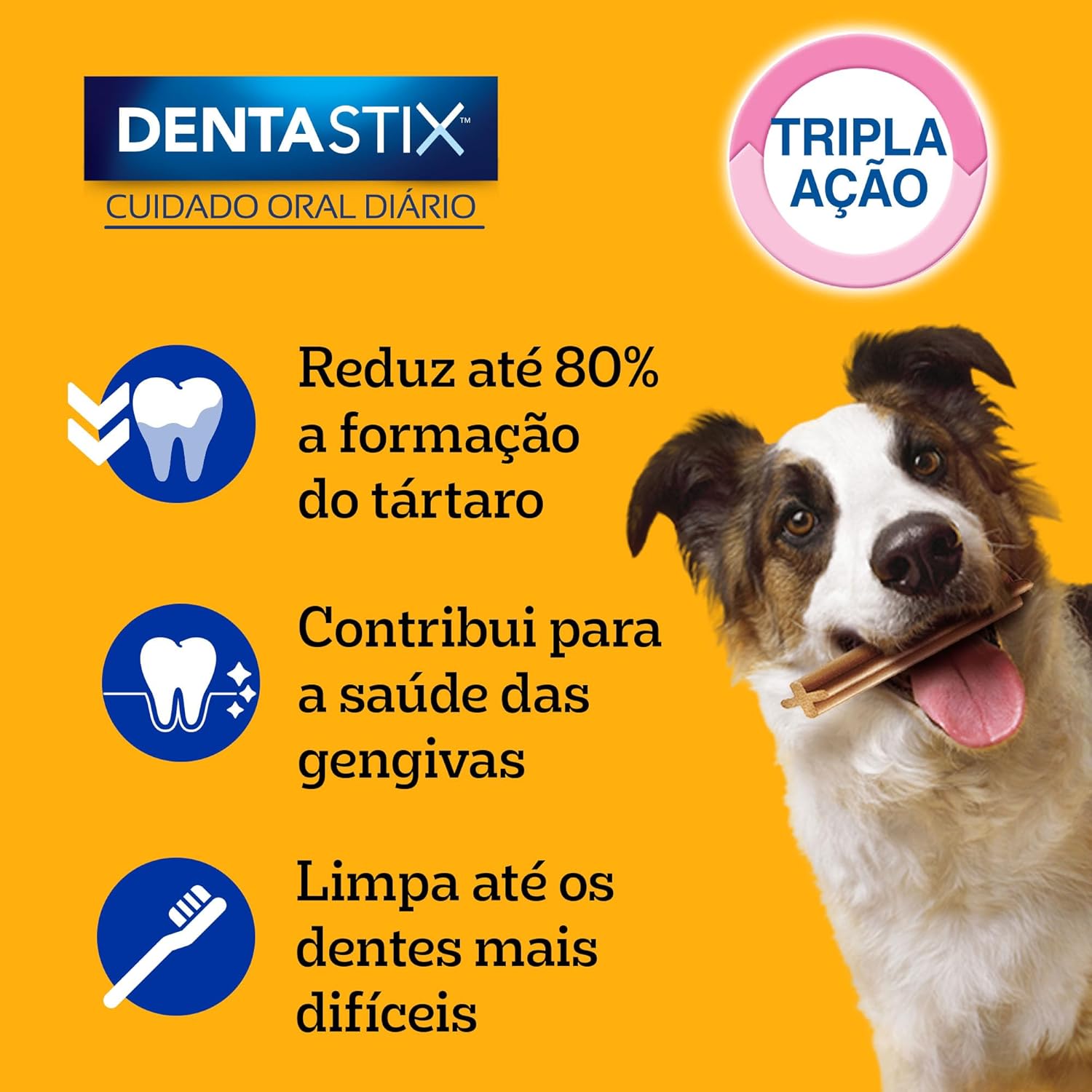 PEDIGREE® Dentastix Adulto Raças Médias 3