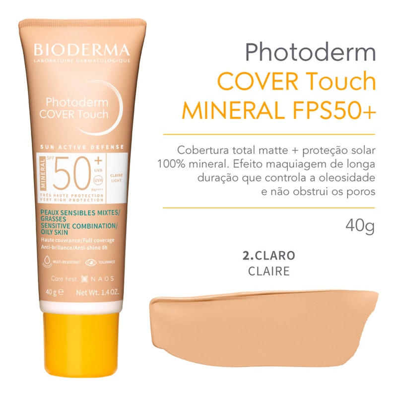 Photoderm Cover Touch Mineral FPS 50+ 2