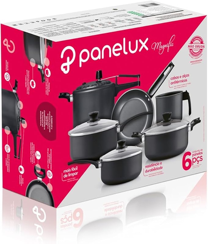 Conjunto de Panelas Panelux Magnific 6 Peças 3